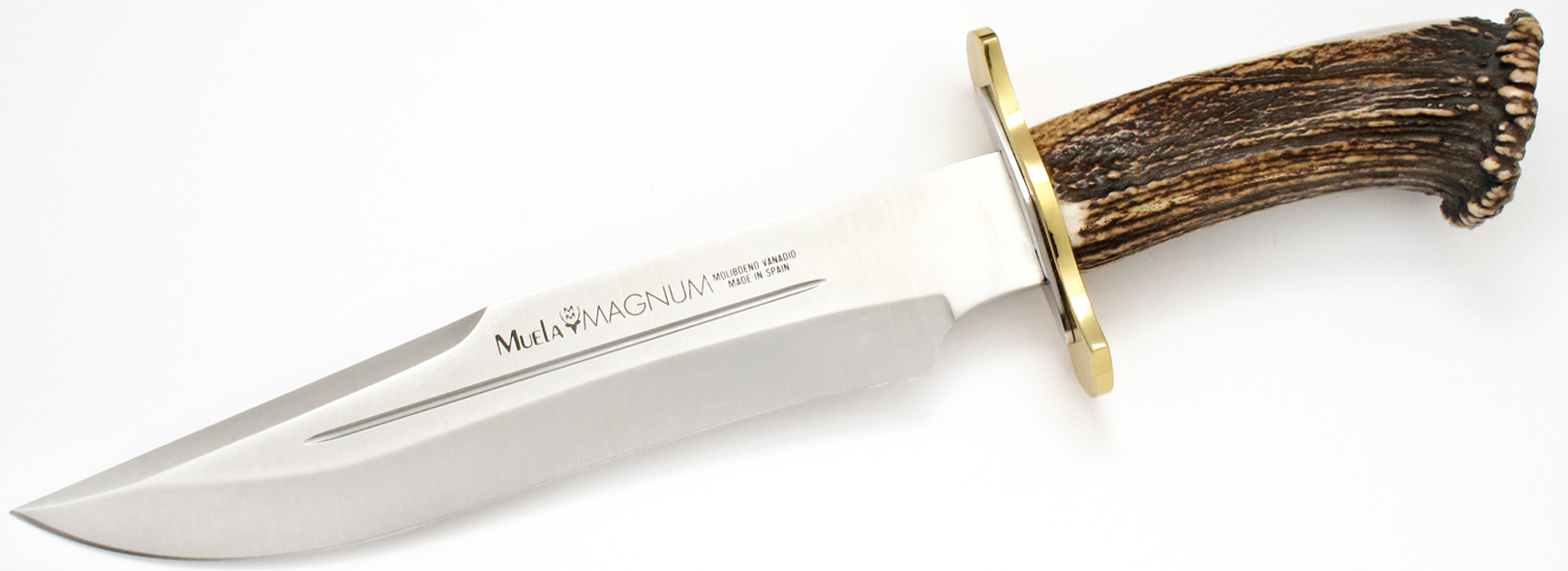 Нож "Magnum" (19см., рук.рог.оленя., кож.ножны)
