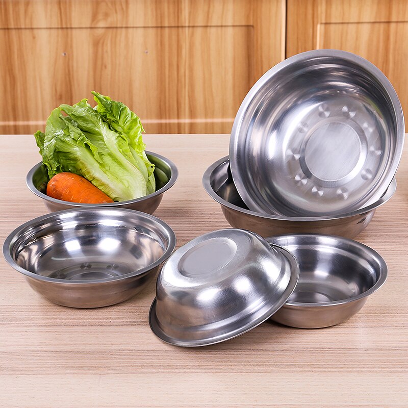 Миска -эконом метал d=19см, 1000мл