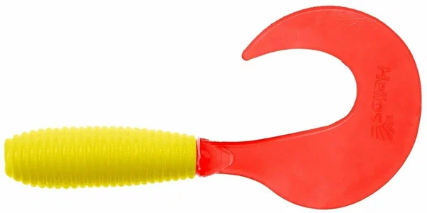 Твистер Credo 3.35", 8.5см, Yellow RT Твистер Credo 3.35", 8.5см, Yellow RT