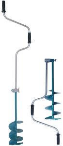 Ледобур ЛР-180, двуручный