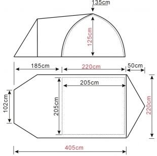 Палатка Вейл-3